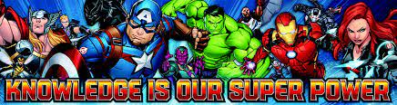 Marvel™ Knowledge is Our Super Power